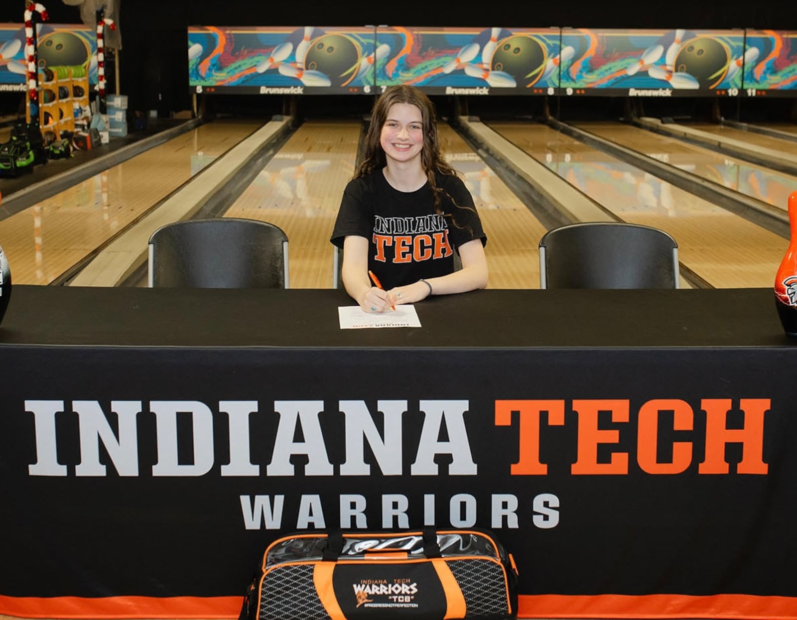 Sidney High School senior Libby Hurley has committed to Indiana Tech to continue her bowling career - CONTRIBUTED