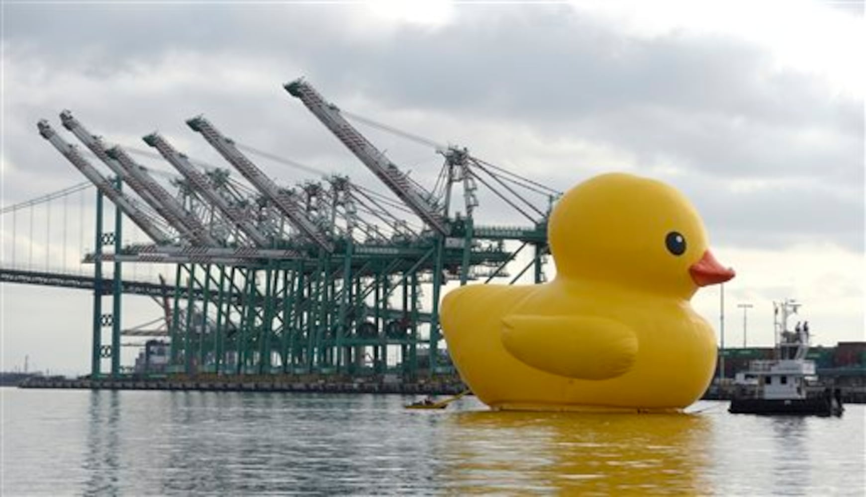 Port of Los Angeles on Wednesday, Aug. 20, 2014