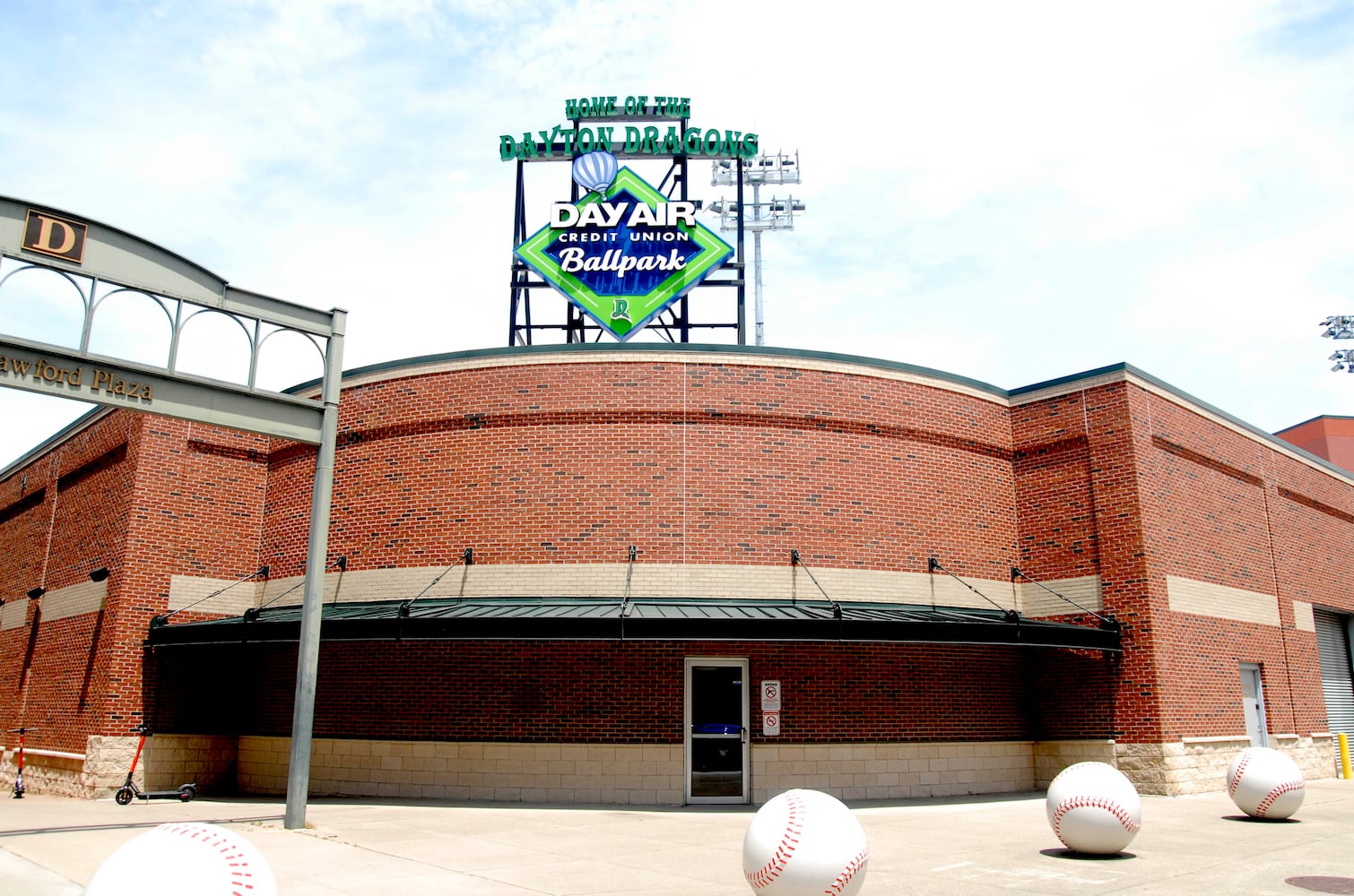 Bengals Play Celebrity Softball Game at Day Air Ballpark