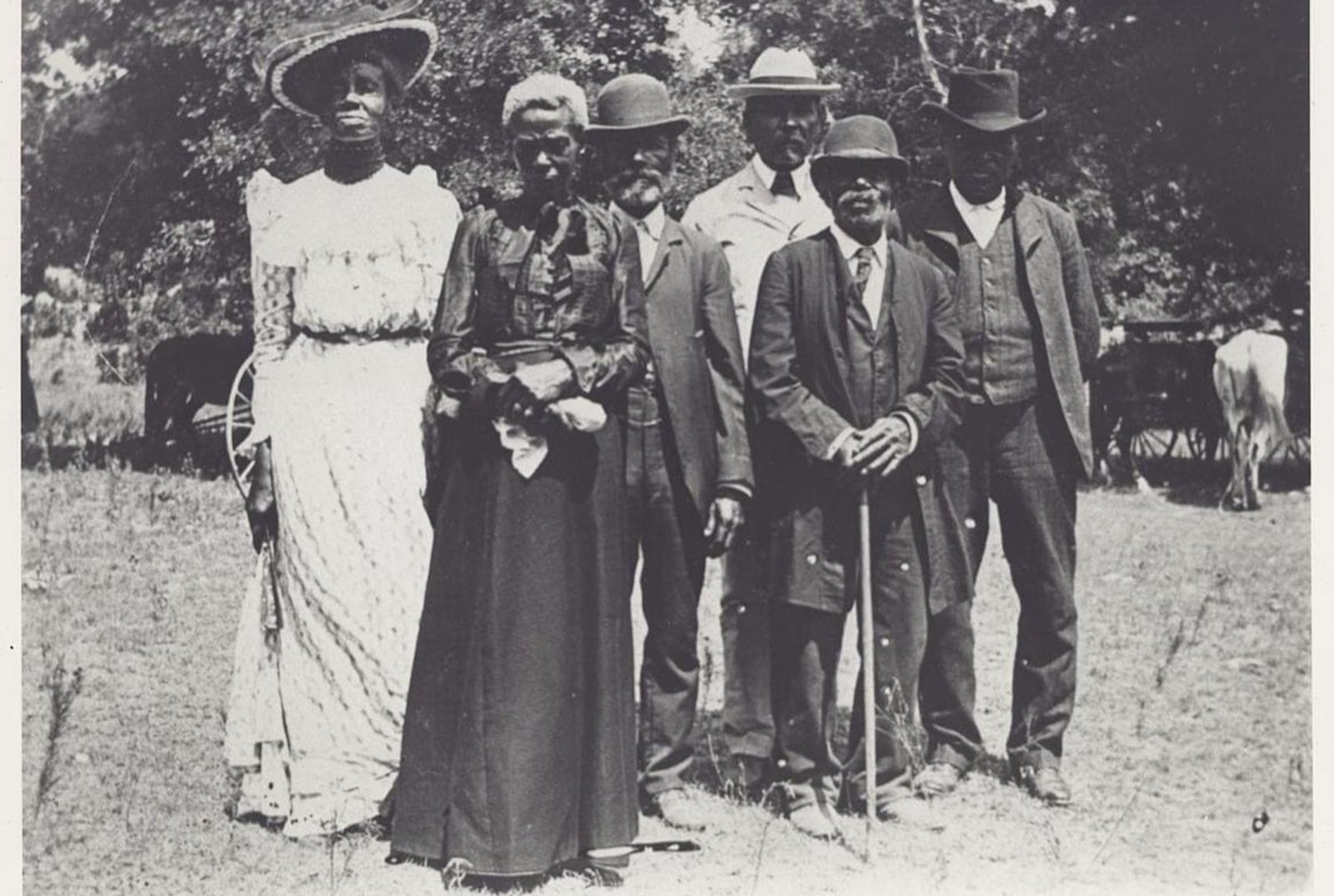 A Juneteenth Emancipation Day Celebration on June 19, 1900 in Texas.