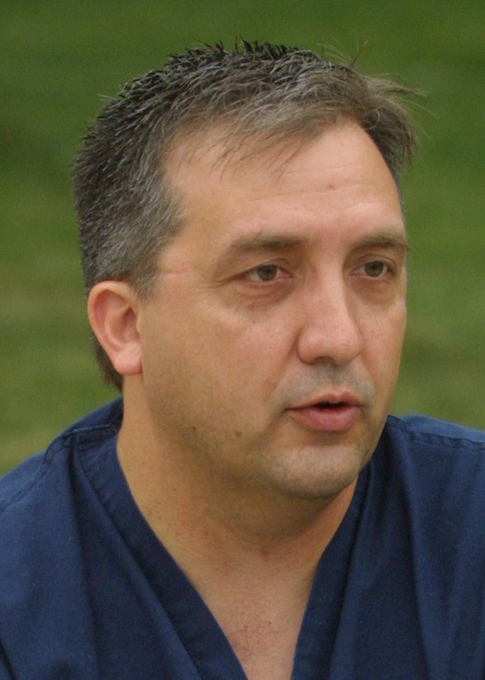 Stuart Dupras, a survivor of clergy abuse, in a 2003 file photo. STAFF FILE