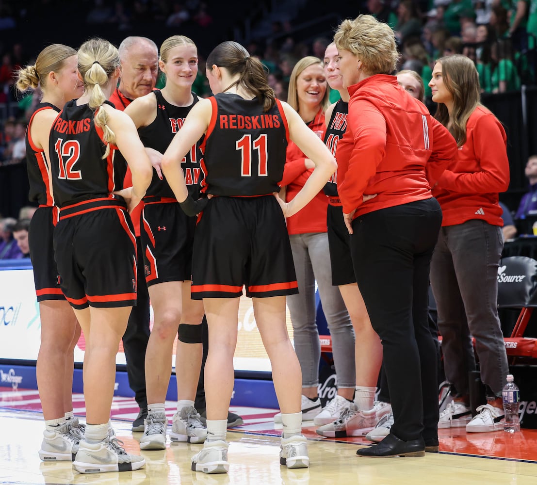 Fort Loramie vs. Waterford Division VII girls basketball state final