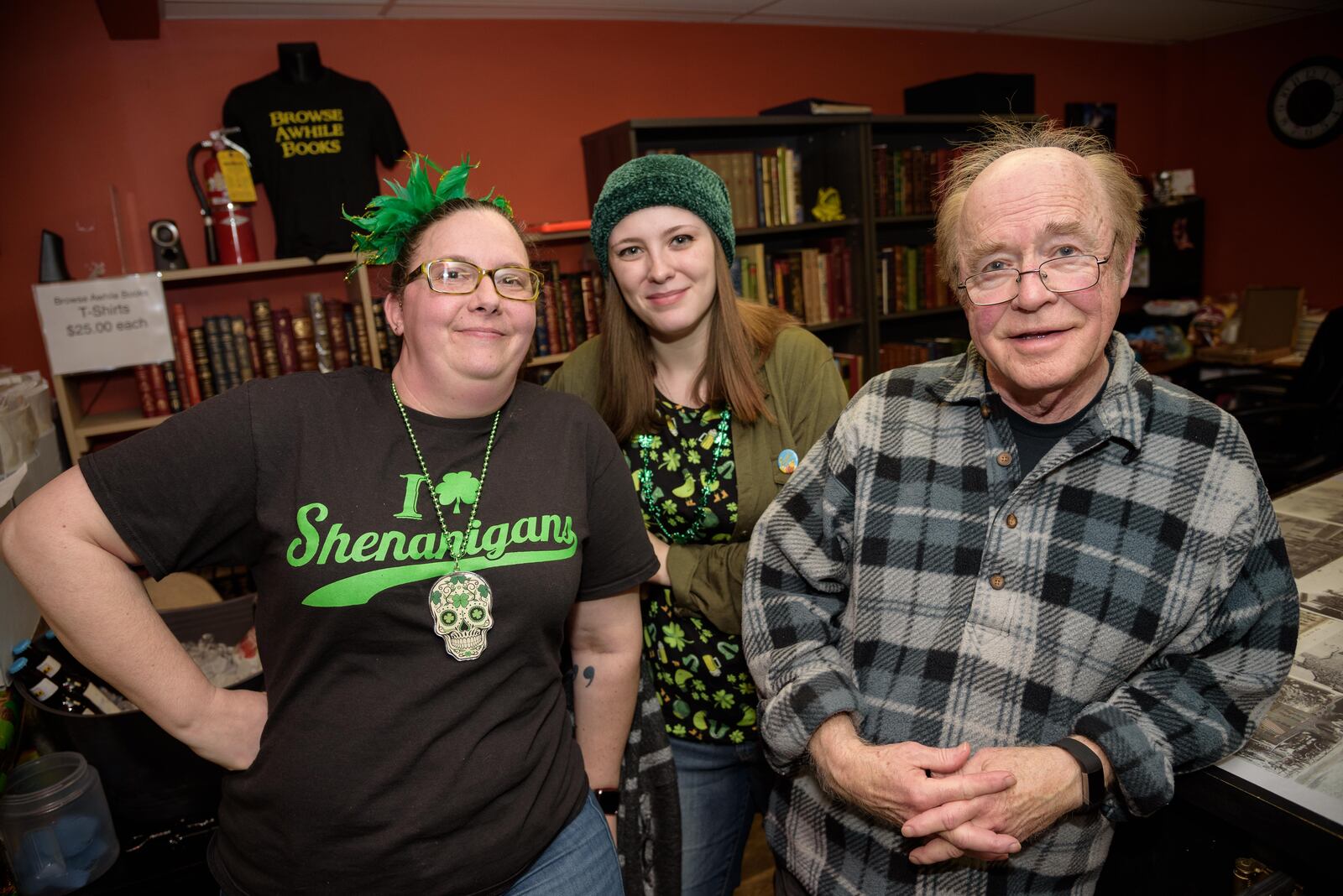 Downtown Tipp City hosted a St. Patrick's Day-themed beer crawl on Friday, March 6, 2020. The event featured an impressive roster of beer and non-alcohol related fun at numerous downtown businesses and attendees were able to stroll around, sampling beers in each shop and restaurant. TOM GILLIAM / CONTRIBUTING PHOTOGRAPHER