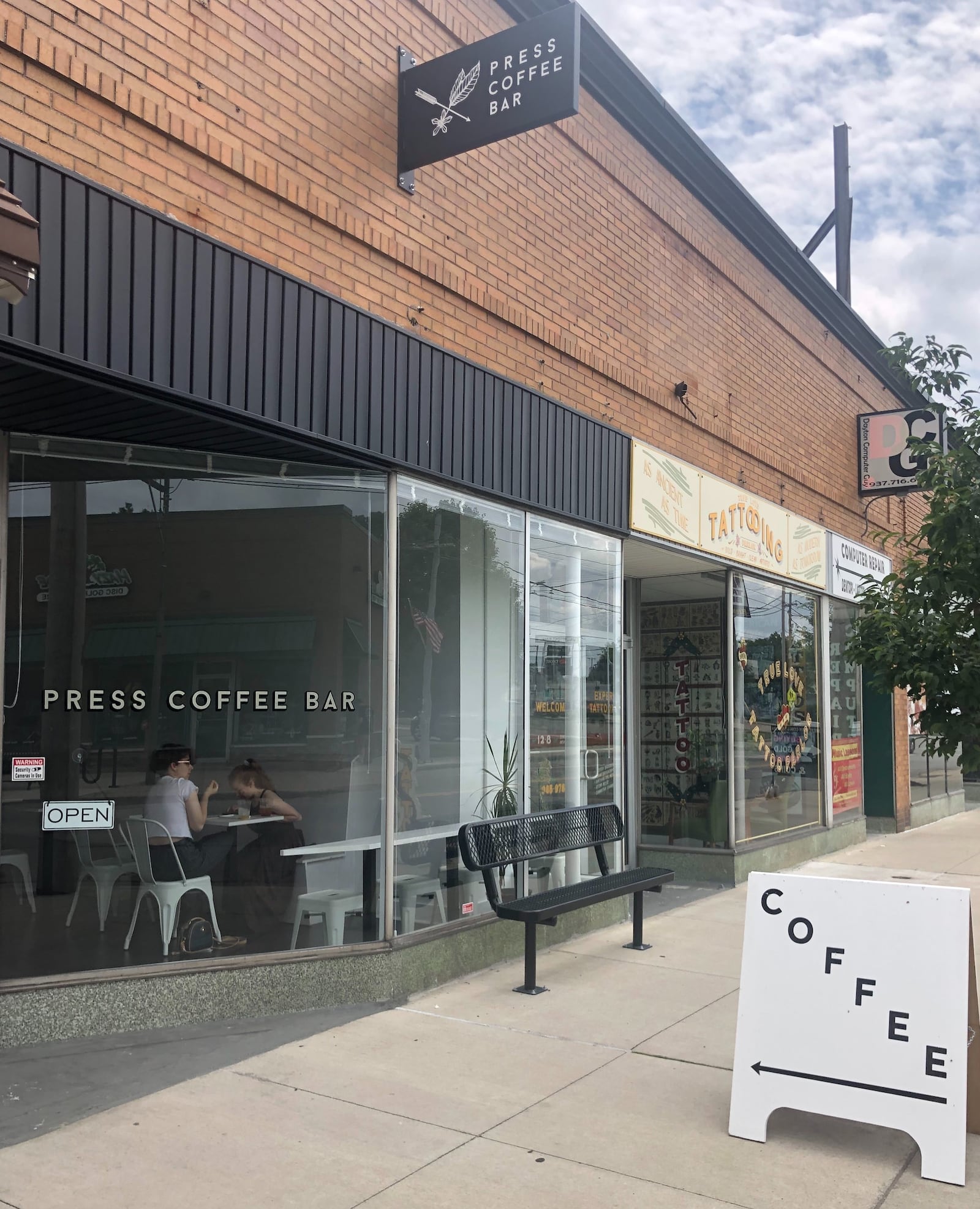 Press Coffee Bar in Belmont has applied for a wine-tasting and wine carryout license.