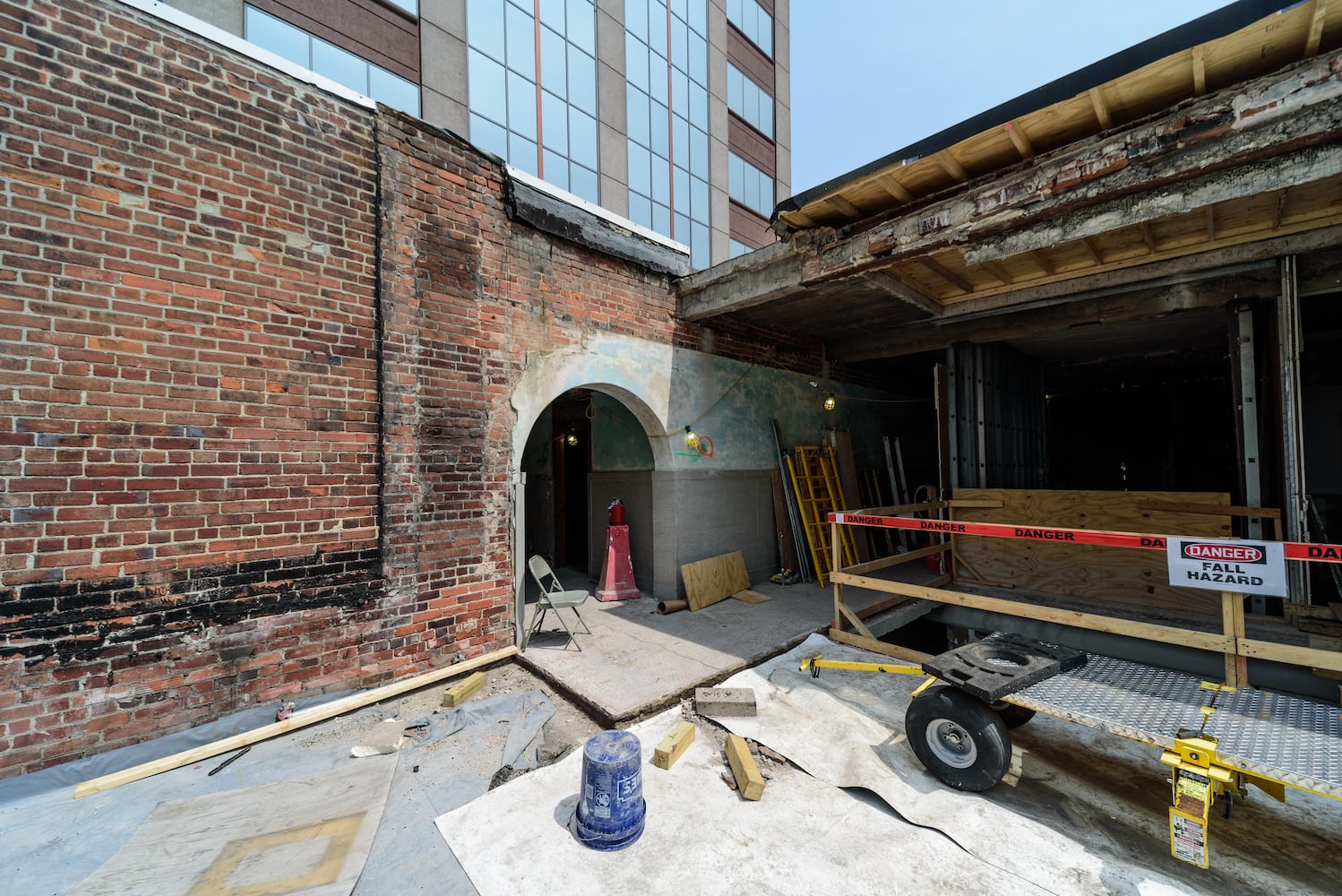 PHOTOS: A look at Phase 2 construction progress of the Dayton Arcade's North Arcade