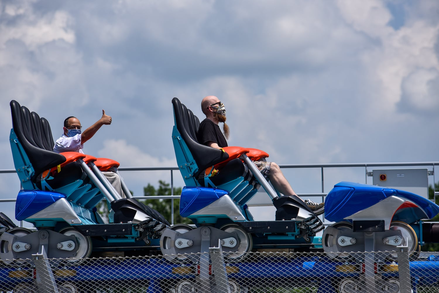 PHOTOS: The big reward after roller coaster enthusiast’s 190-pound weight loss journal