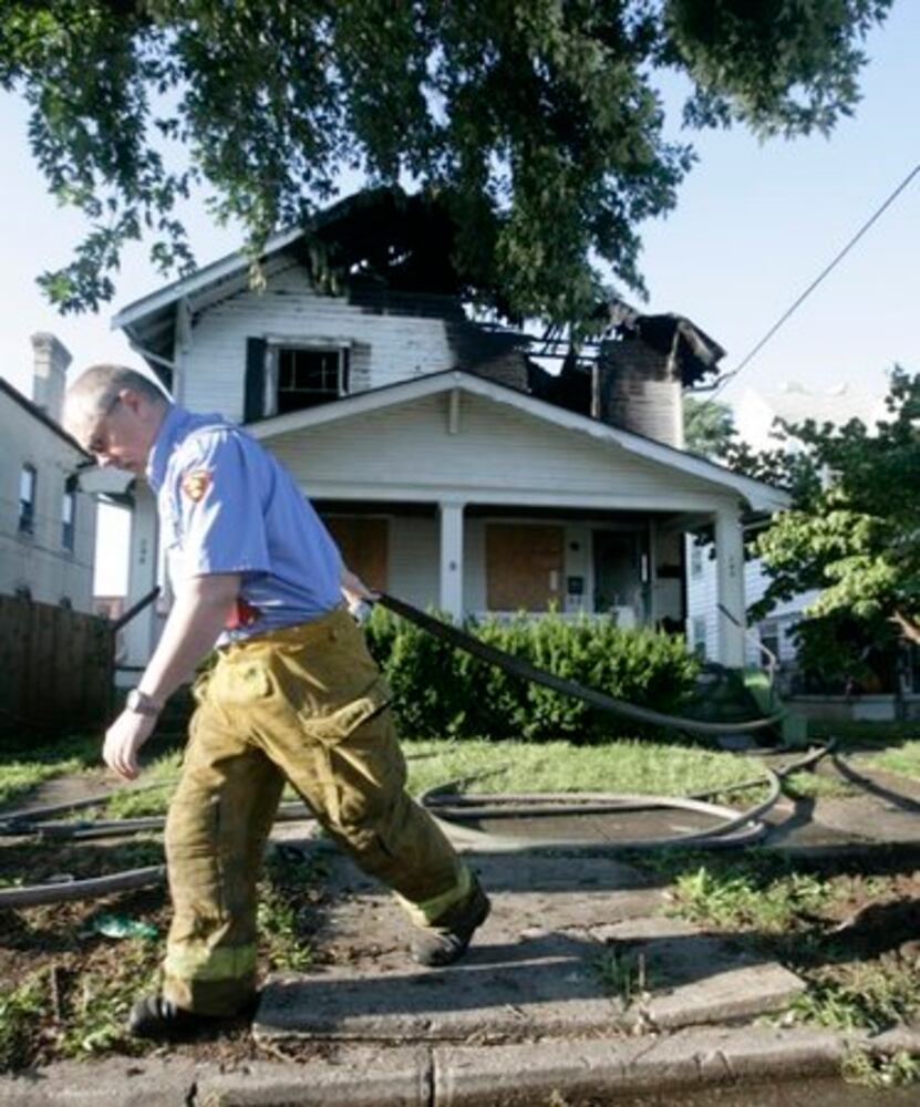 Fire damages duplex