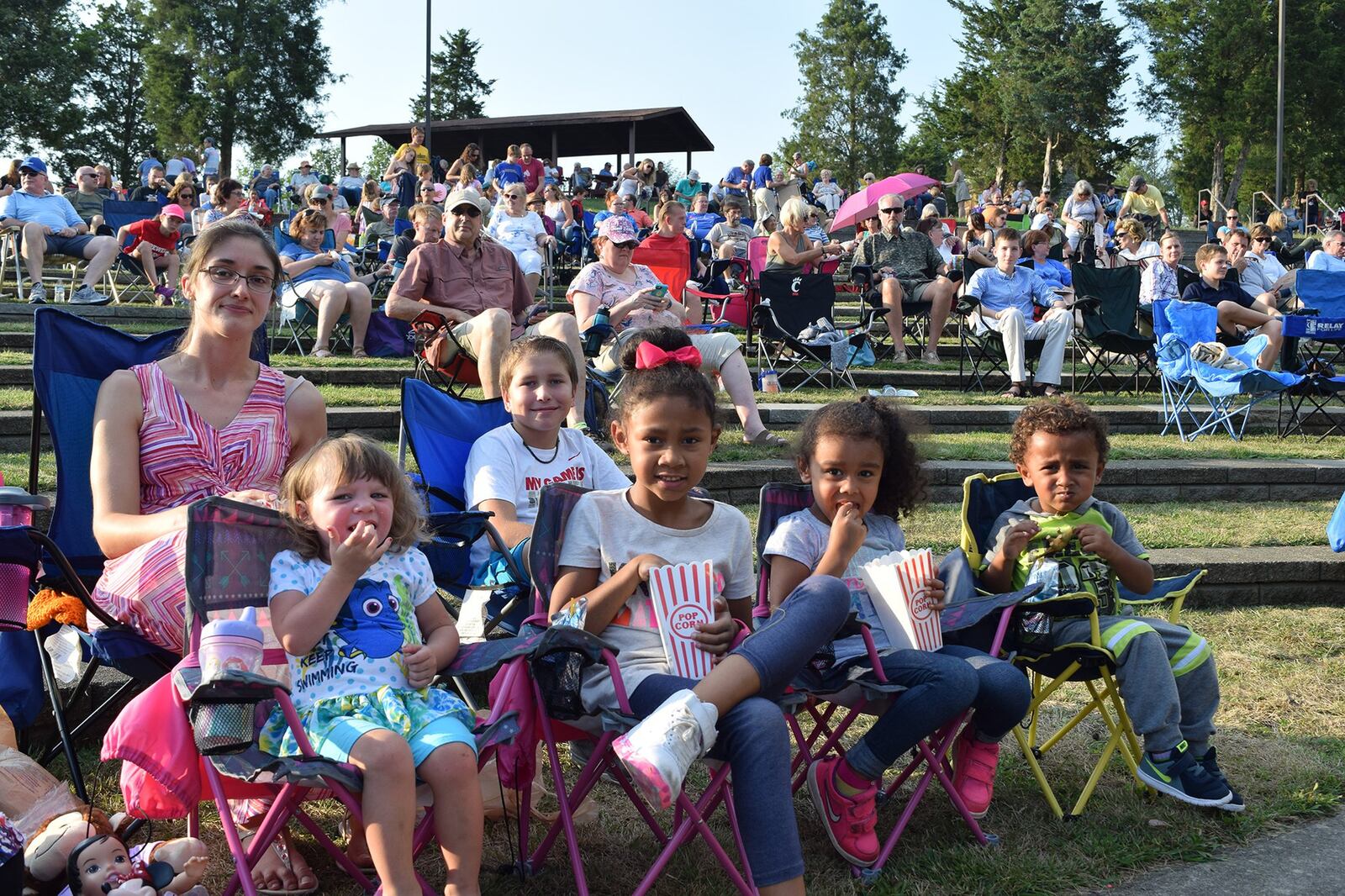 The West Chester Concert Series at Keehner Park has become an annual, summertime tradition for many residents. CONTRIBUTED