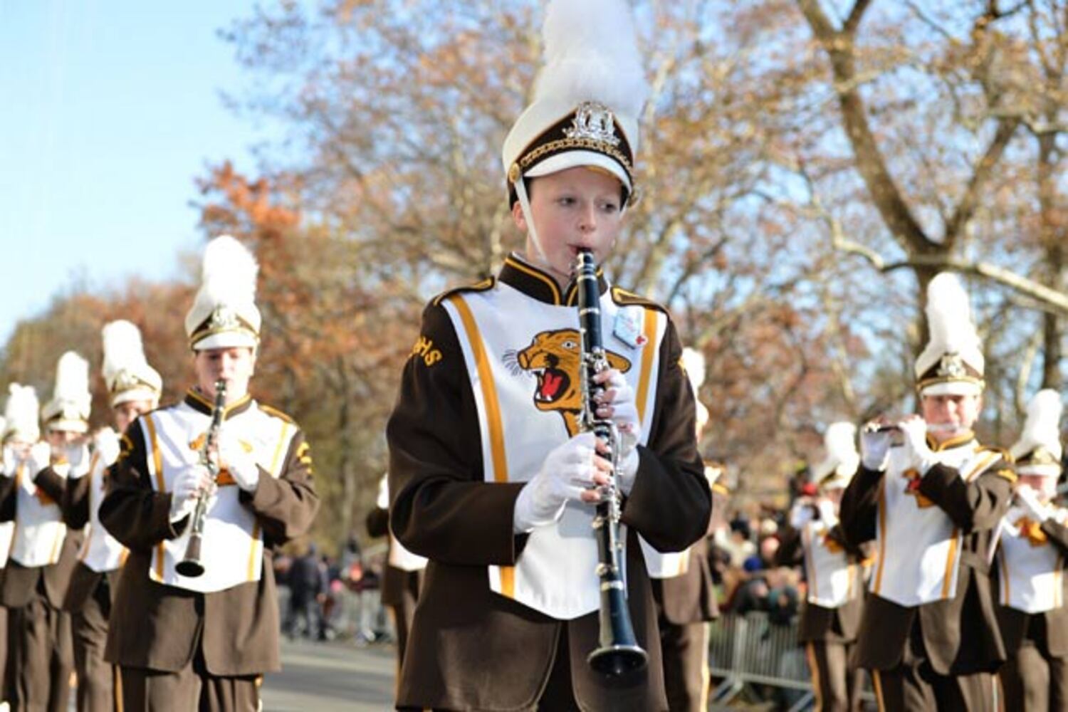 Kenton Ridge Marching Band in Macy's parade