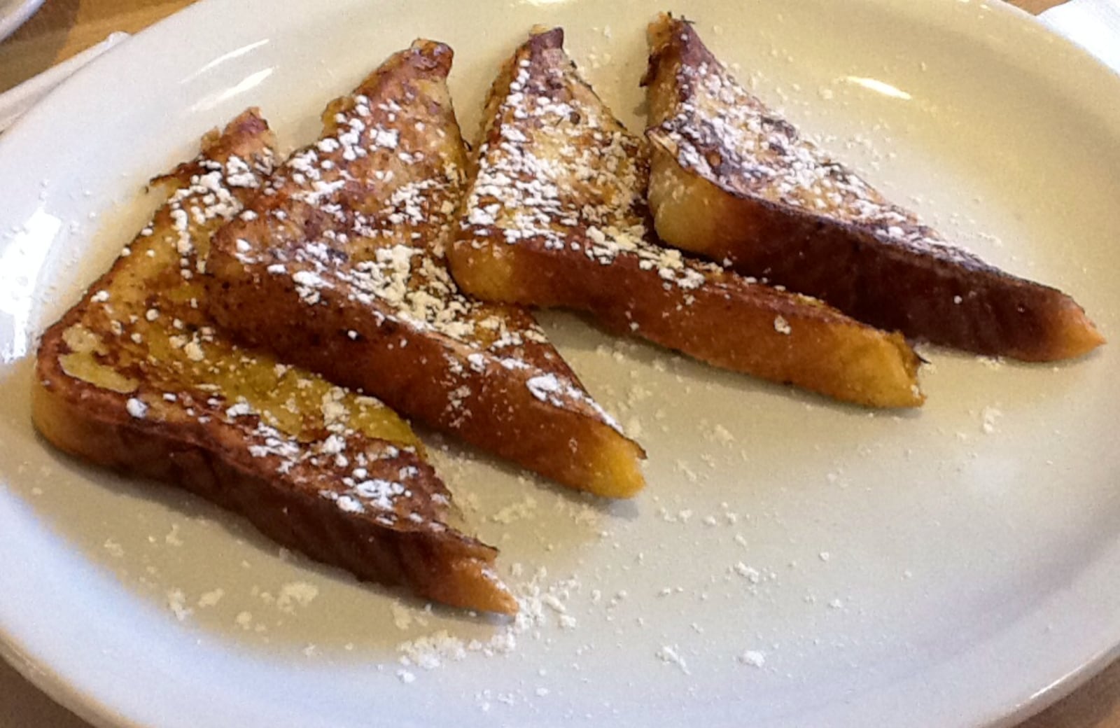 The french toast at George's Family Restaurant.