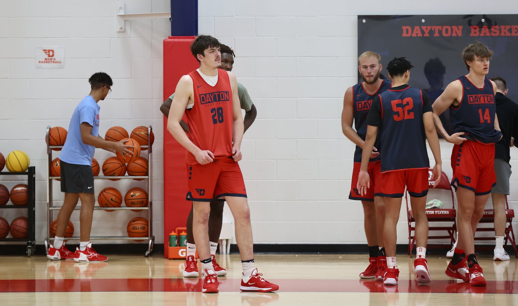 Dayton basketball summer practice