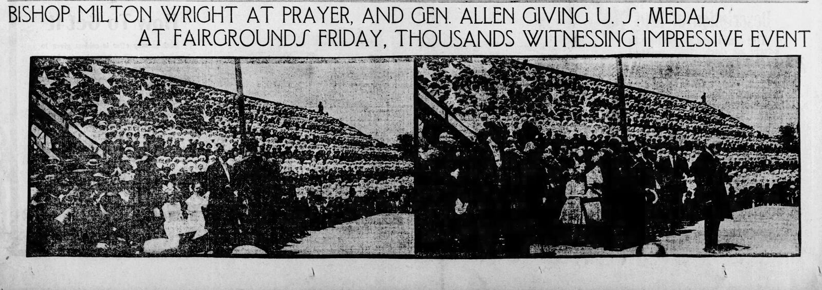 Coverage of the 1909 Wright Brothers celebrated return to Dayton from Europe from the pages of the Dayton Herald.