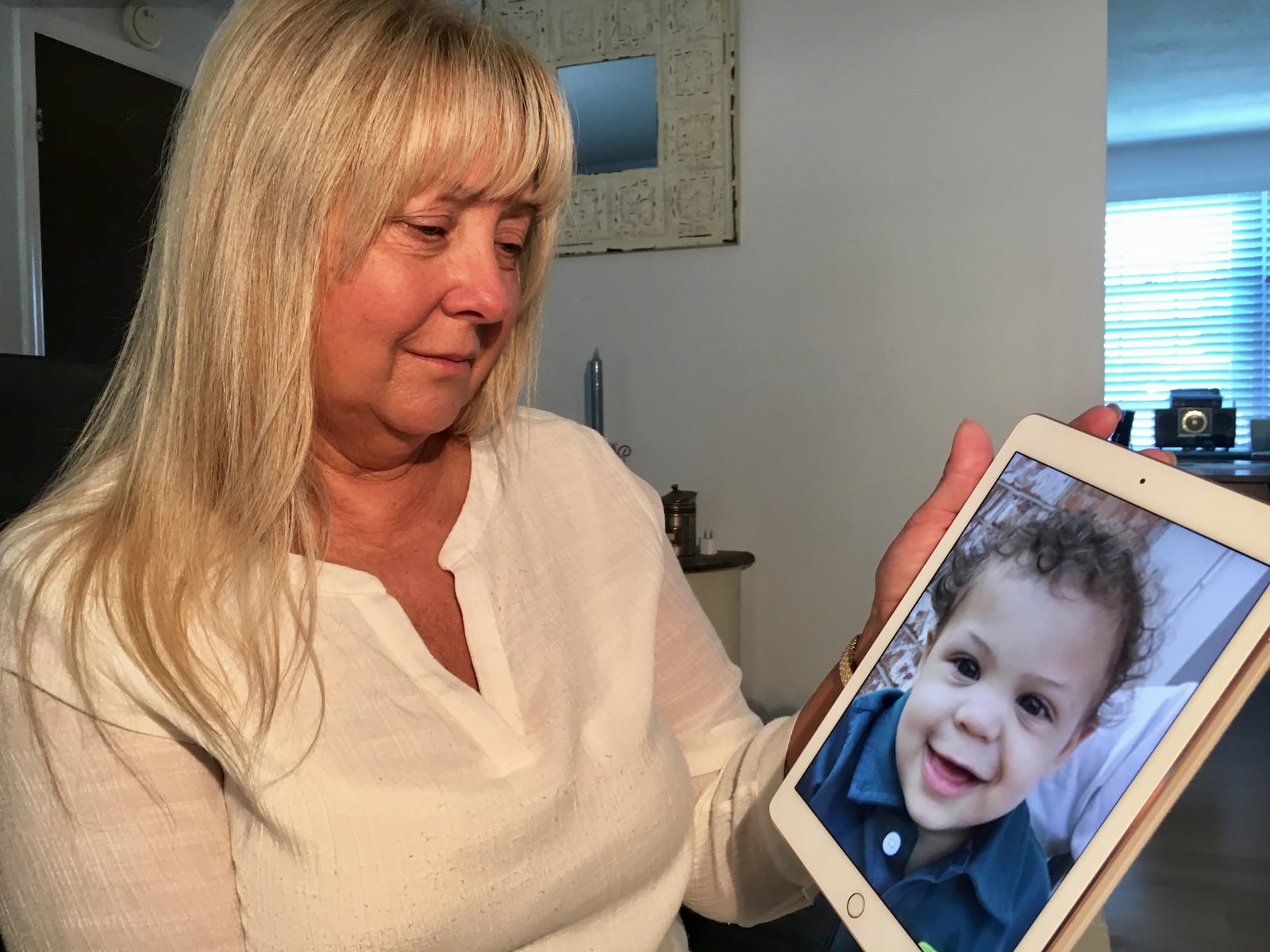 Lucy Ashburn's 2-year-old grandson was was taken to Dayton Children’s Medical Center for “severe scalding burns over a significant portion of his body,”