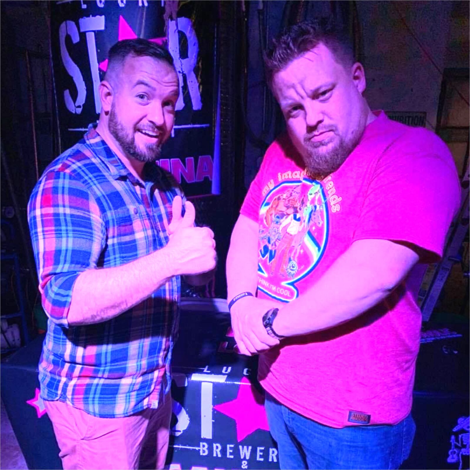 Childhood pals, the Delicious Nickalicious (right) and Rob Dawg, have posted more than 265 episodes of “The Brohio Podcast,” the irreverent but informative locally-produced show they launched in 2017.