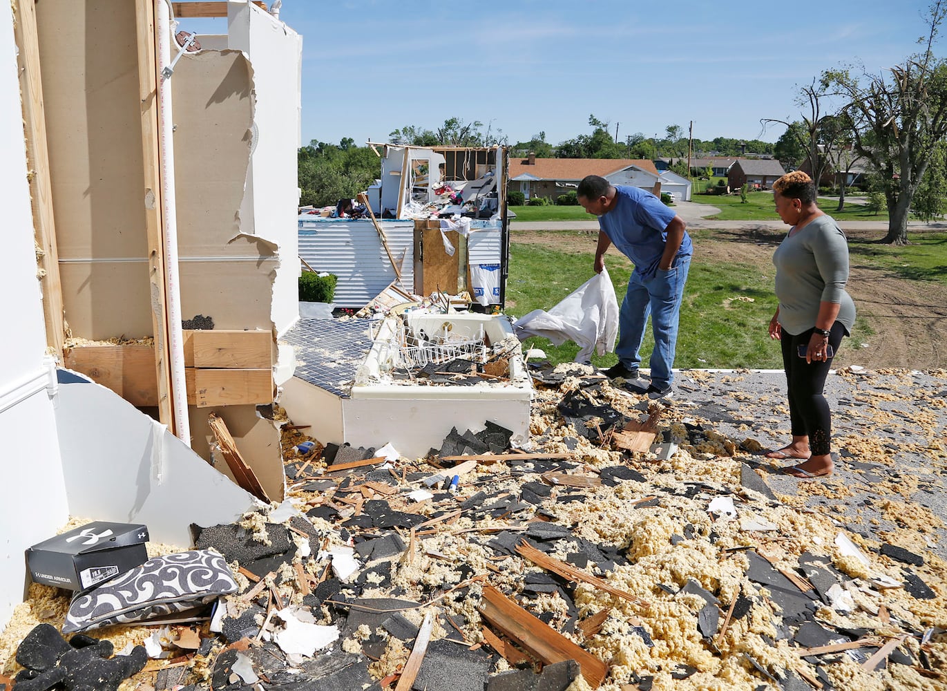 PHOTOS: What Trotwood neighborhood looks like 2 weeks after tornado