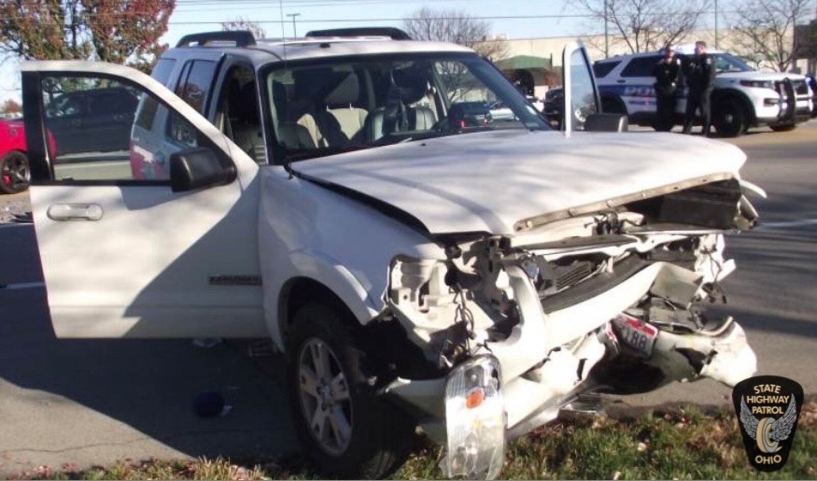 Carole Logan joined the Saved by the Belt Club after she was involved in a crash in November 2023. Logan was wearing her seat belt, which helped prevent her from suffering serious injuries, according to the Ohio State Highway Patrol. Photo courtesy the Ohio State Highway Patrol.