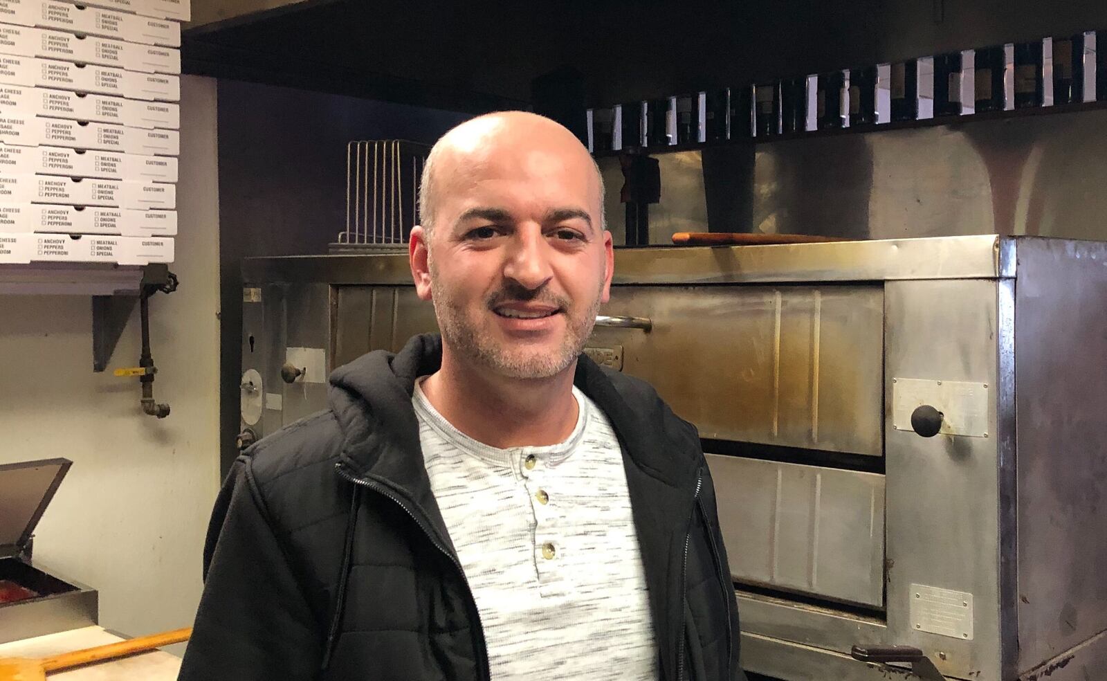 Labinot Troni is the owner of Roma's Pizza & Pasta, which is gearing up to open in Springboro.