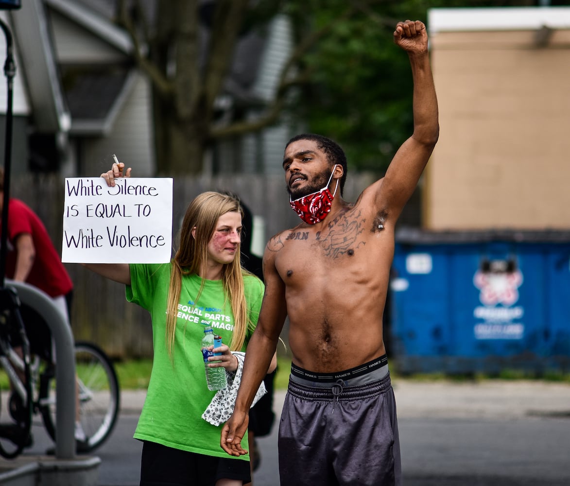 Crowd gathers for peaceful protest and march in Middletown