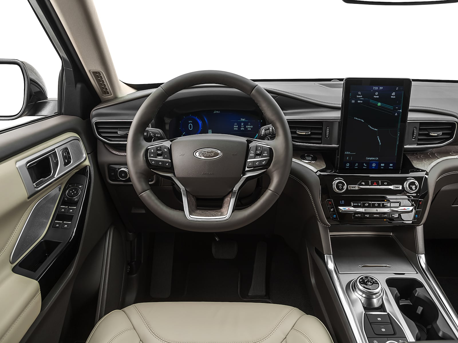 The interior of the 2021 Ford Explorer. Metro News Service photo