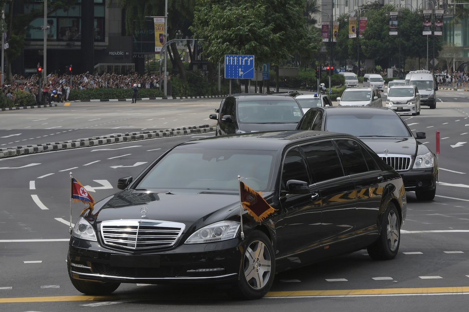 North Korea's Kim Jong Un arrives in Singapore for historic summit