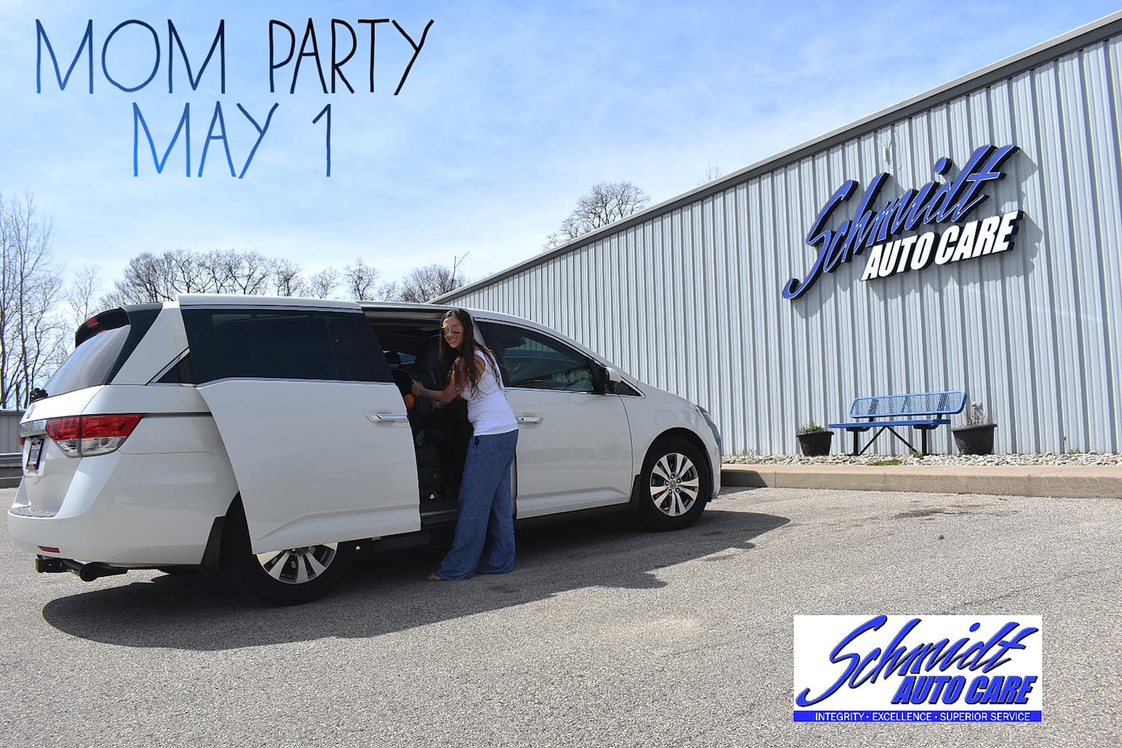 All moms (and those who love them) are invited to Schmidt Auto Care's first annual Mom's Cruise In on May 1. The free event will honor moms and women and thank their customers.