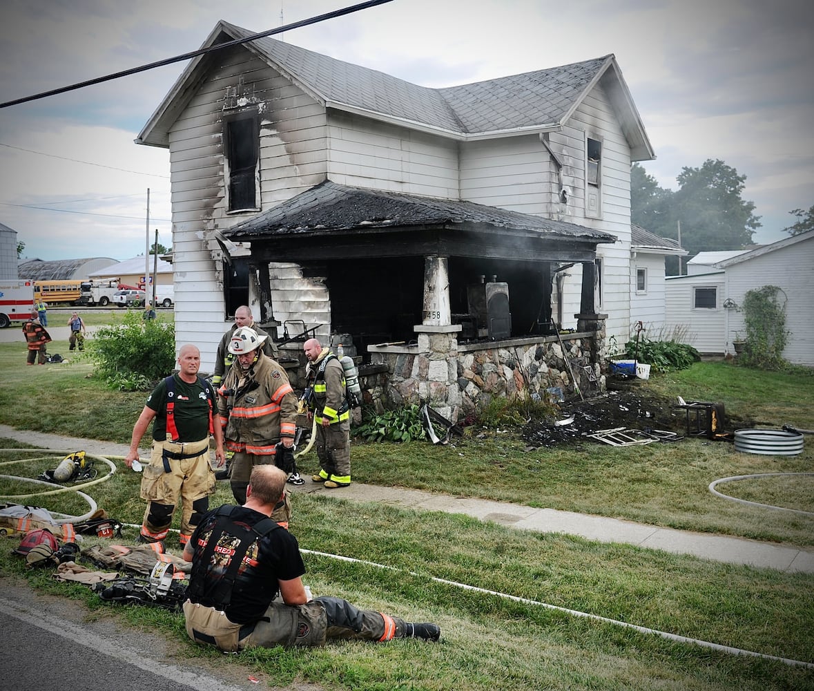 3 injured in Champaign County fire