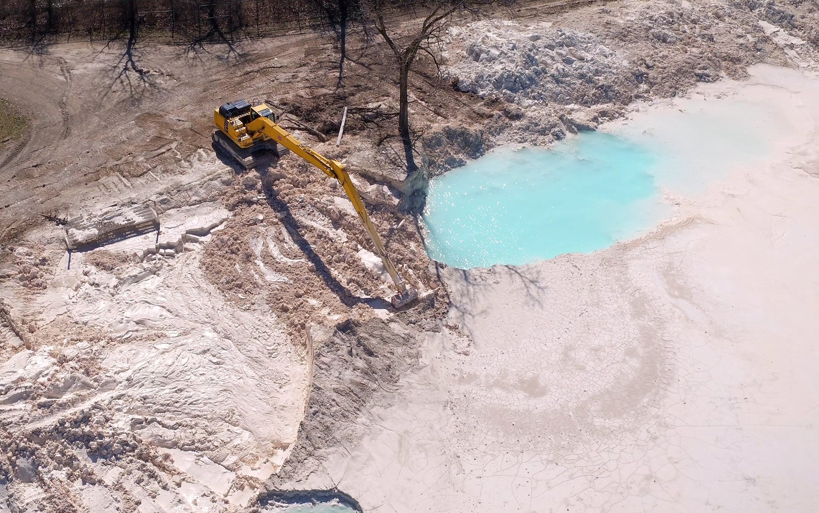 Secrets of Dayton's blue lagoon revealed