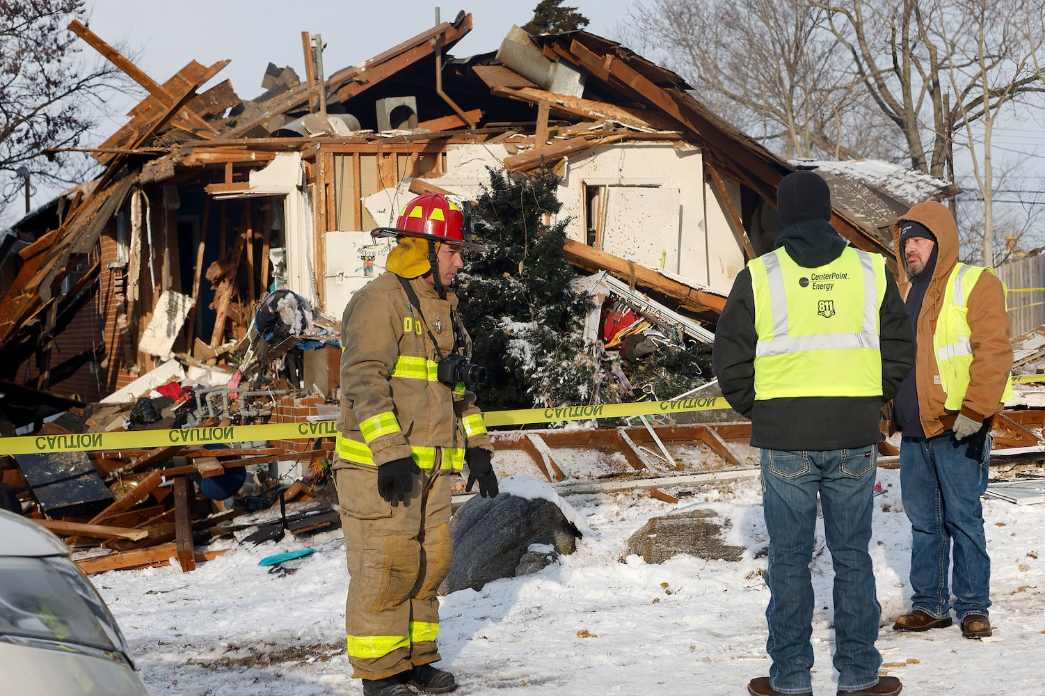 apartment explosion