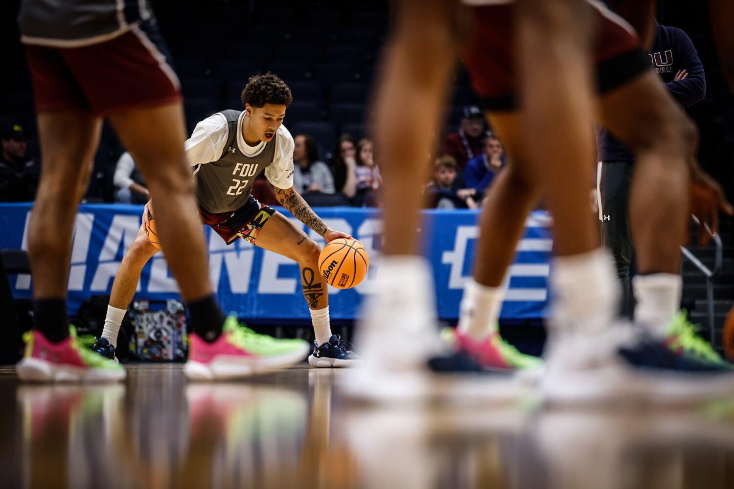 First Four teams practice, meet fans in Dayton