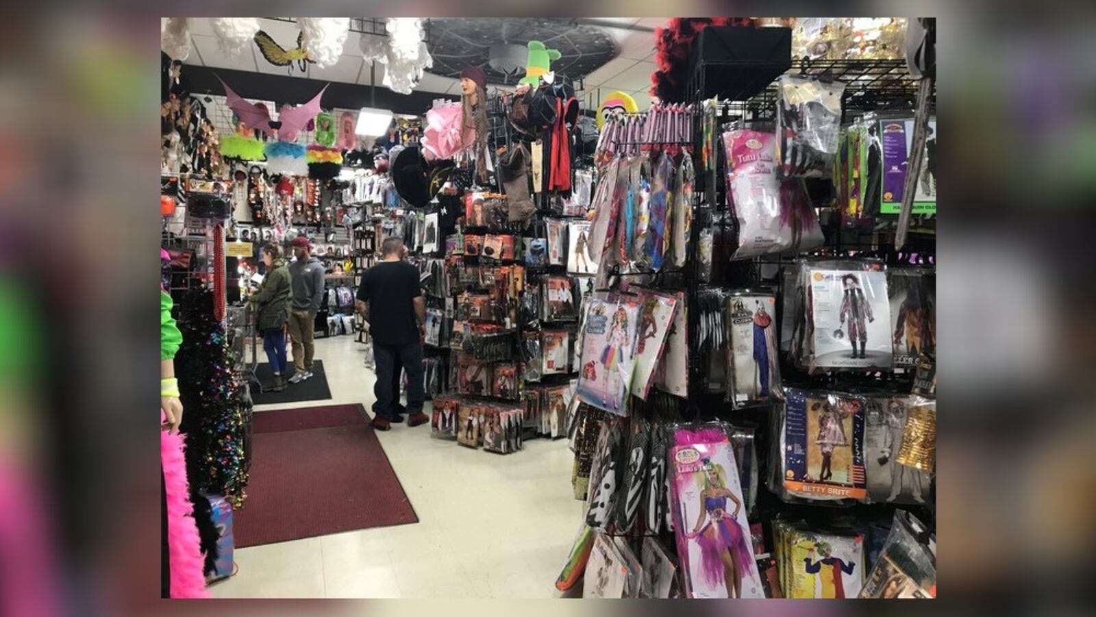 Thousands of costumes at Foy's