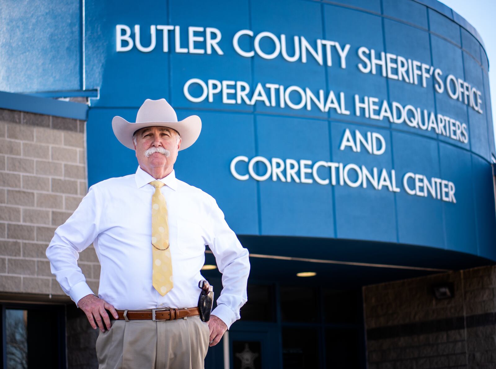 Butler County Sheriff Richard Jones photographed on Tuesday, Nov. 10, 2020. NICK GRAHAM / STAFF