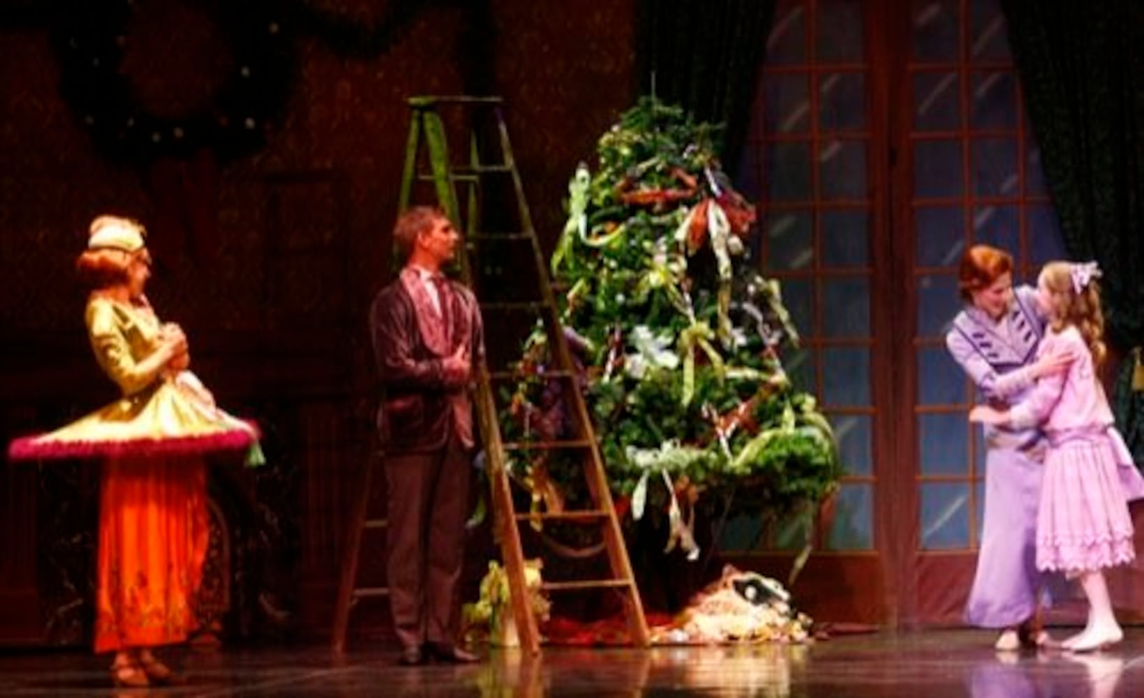 'Nutcracker' rehearsal at Schuster