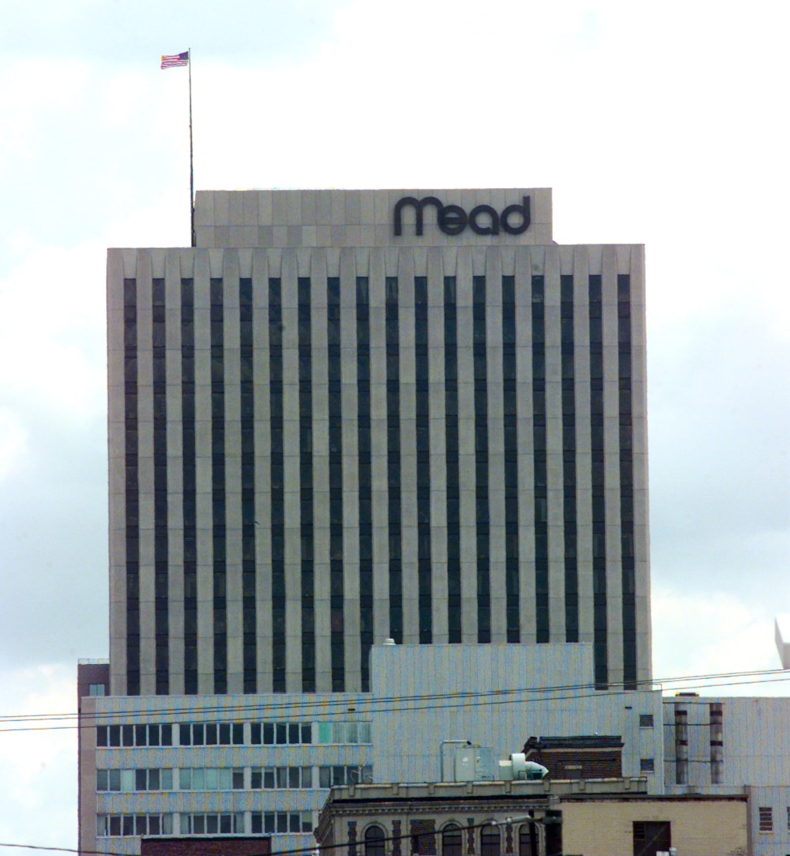 A distant shot of the Mead building in Downtown Dayton, Ohio, 1997. TY GREENLEES / DAYTON DAILY NEWS ARCHIVES