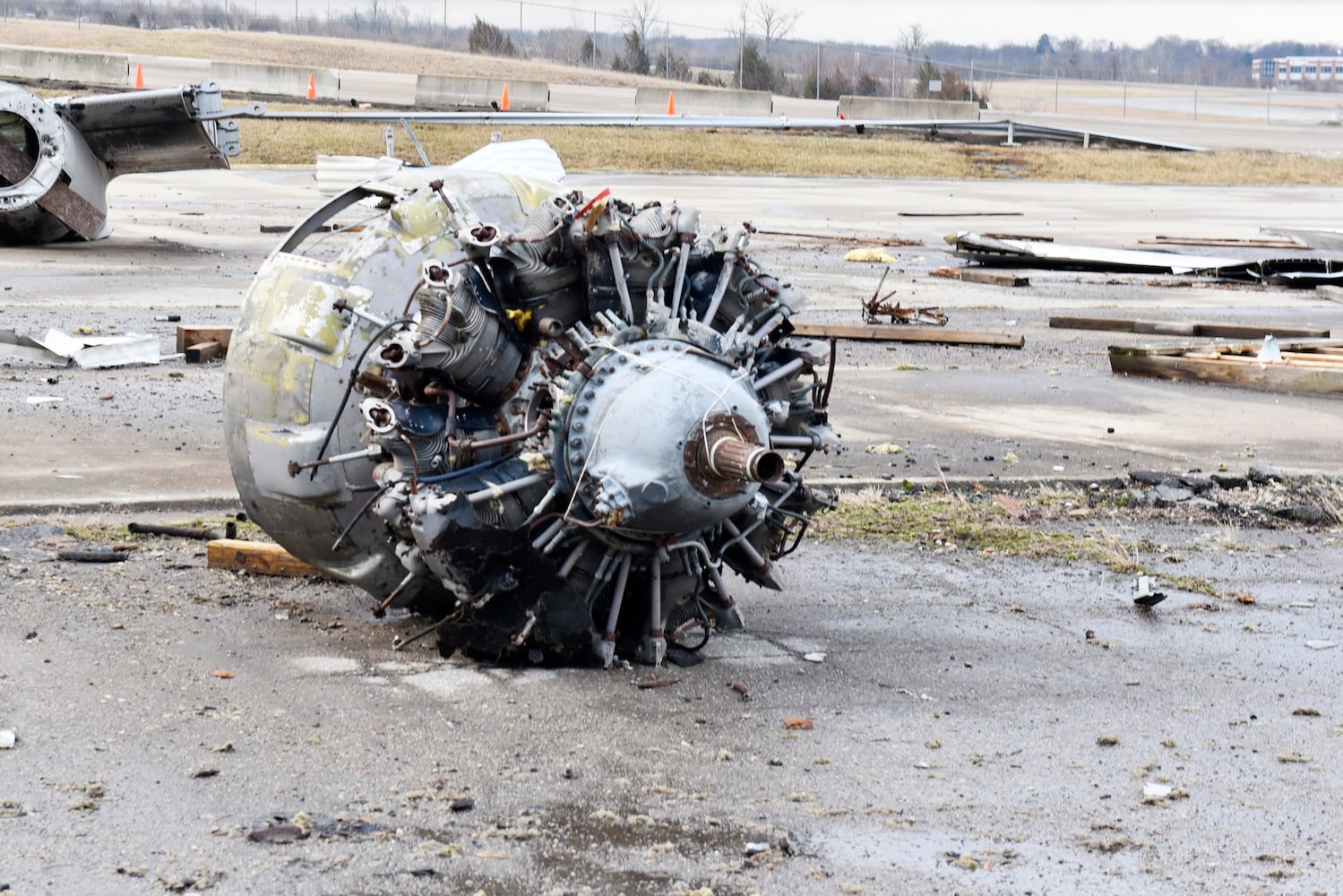 Wright-Patterson Air Force Base storm damage