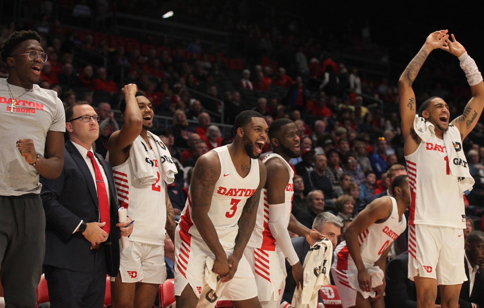 Photos: Dayton Flyers vs. Cedarville in exhibition game