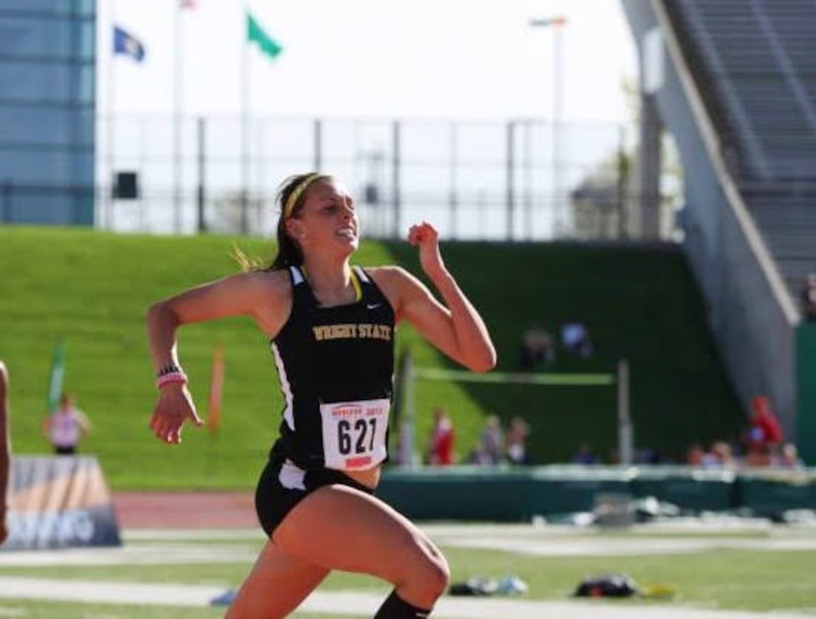 Taylor Schweickart,  who was a three-sport athlete at West Carrollton High, ran track at Wright State and competed in the hurdles, long jump, 800 meter run and the heptathlon. CONTRIBUTED