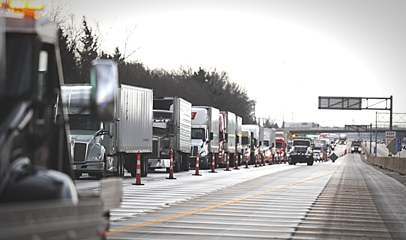 PHOTOS: OSP employee killed in I-75 crash in Troy