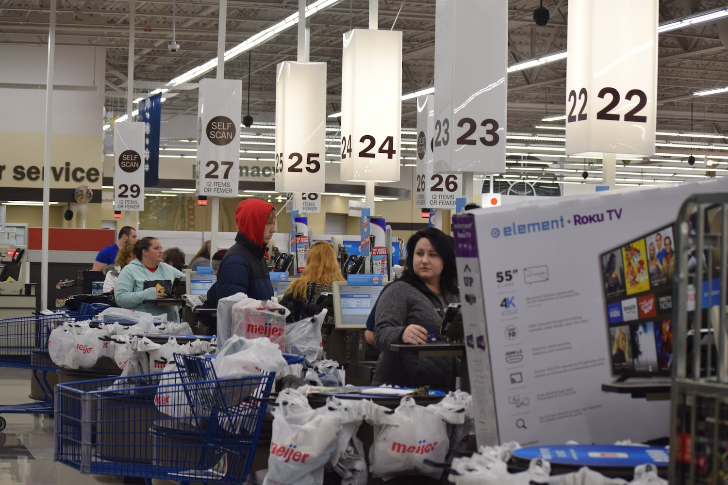 PHOTOS: Did we spot you Thanksgiving shopping today?