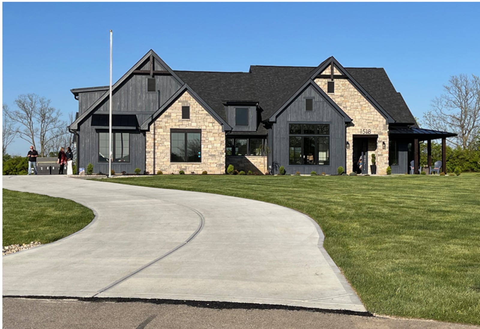 The Gary Sinese Foundation presented this fully accessible custom home equipped with smart technology to retired Navy Petty Officer 1st Class John Kremer, who was severely wounded in Afghanistan. ED RICHTER/STAFF