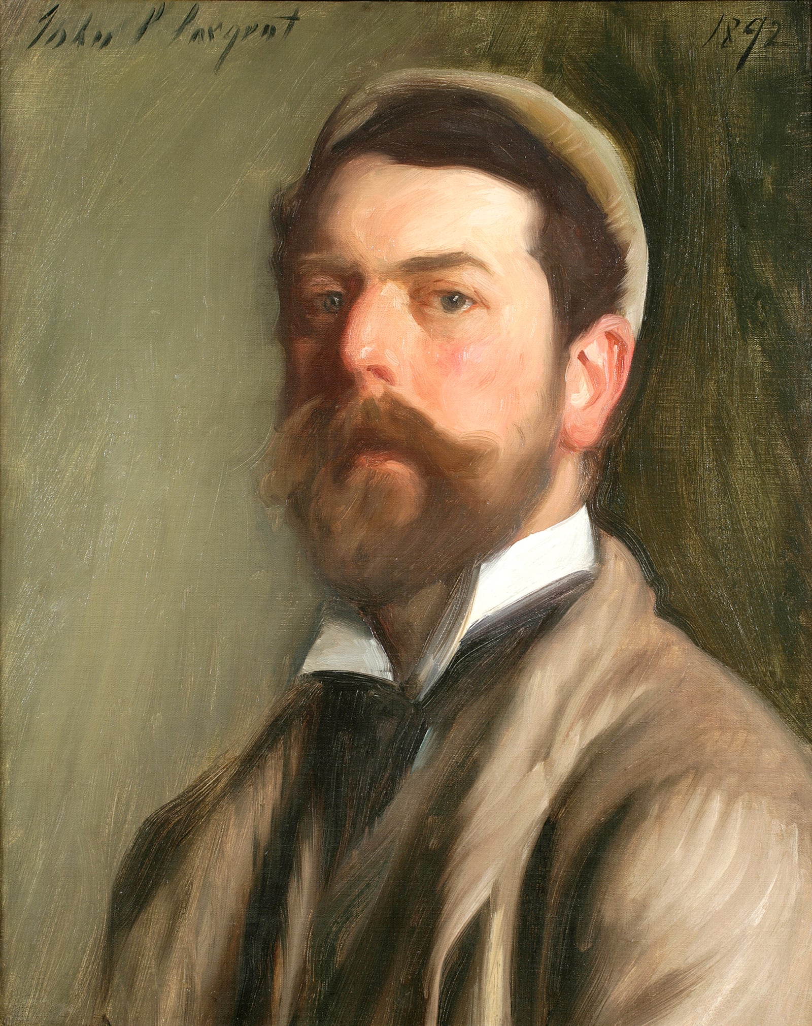 John Singer Sargent's self portrait will be on display at the Dayton Art Institute during the 2019 centennial celebration exhibit,"For America: Paintings from the National Academy of Design"  National Academy Museum, New York