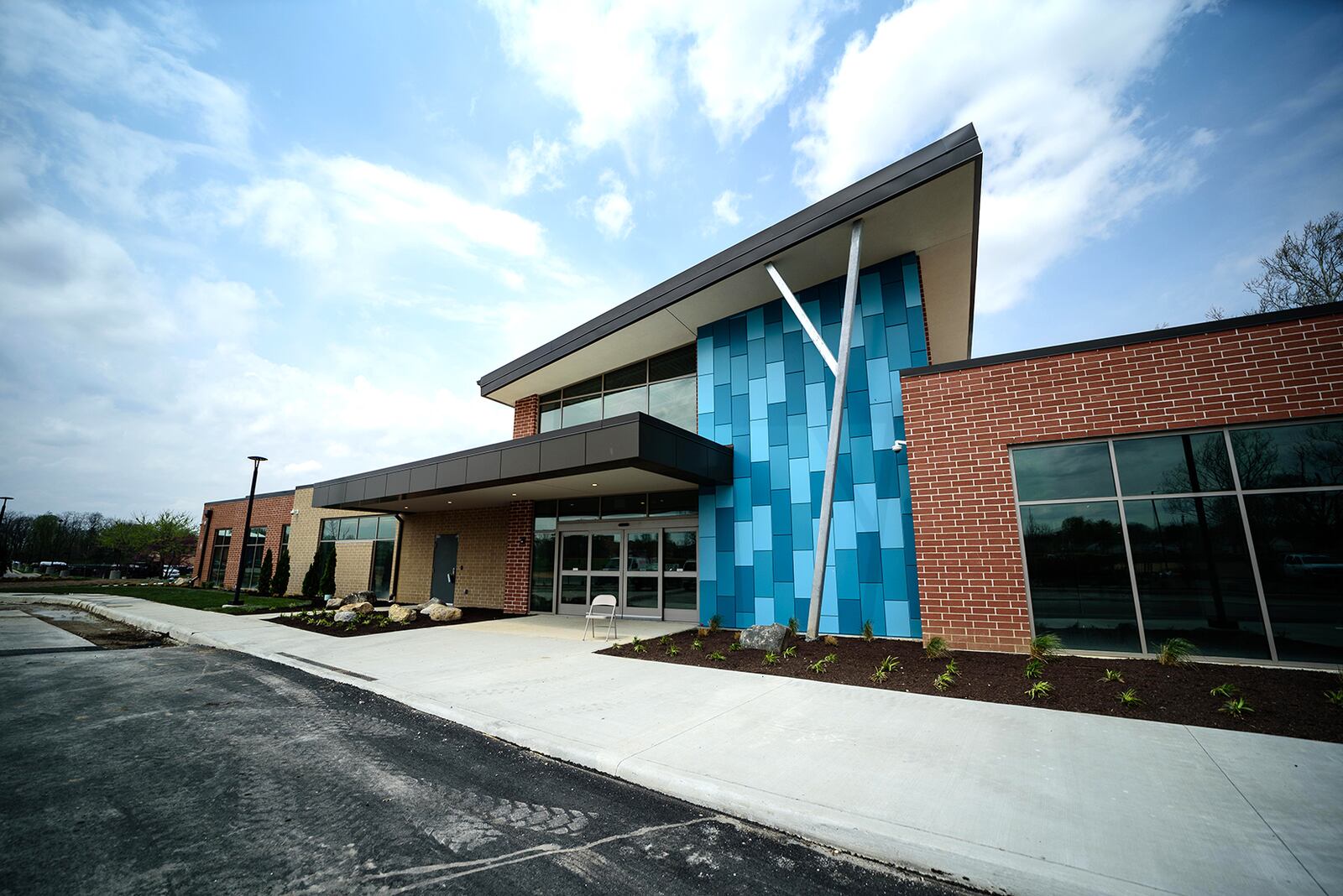 A grand opening for the new Wilmington-Stroop branch of the Dayton Metro Library, set for Saturday, June 1, will give the public an opportunity to get a first look at the state-of-the-art facility. CONTRIBUTED / TOM GILLIAM