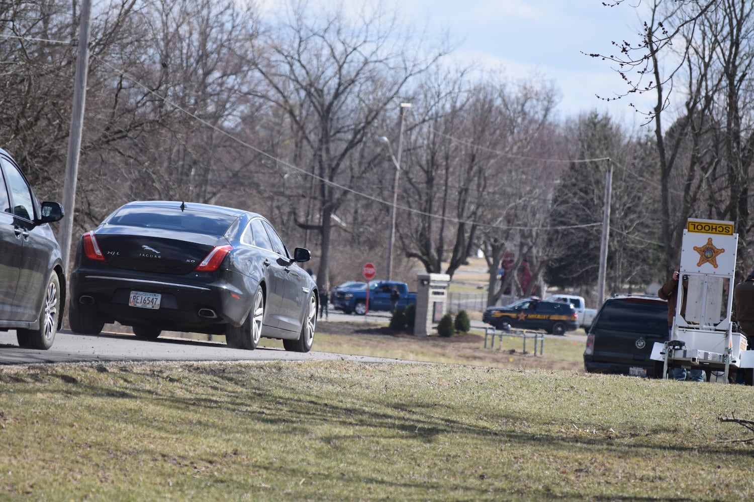 PHOTOS: Thousands of Outlaws attend motorcycle gang leaders funeral at Montgomery County Fairgrounds.