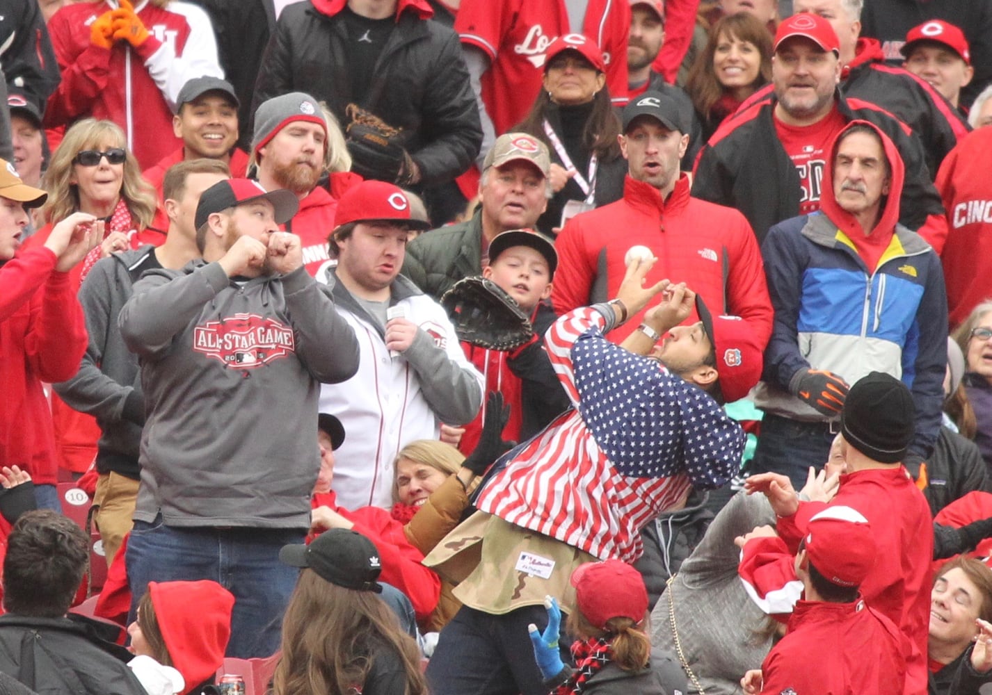 Opening Day photos: Reds vs. Nationals