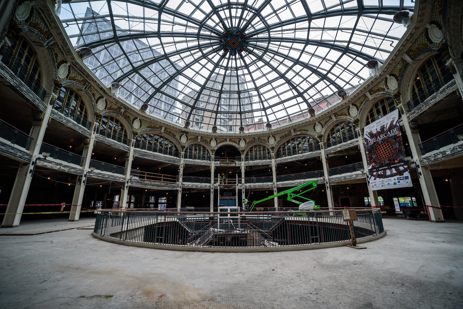 PHOTOS: The latest construction progress on the Dayton Arcade