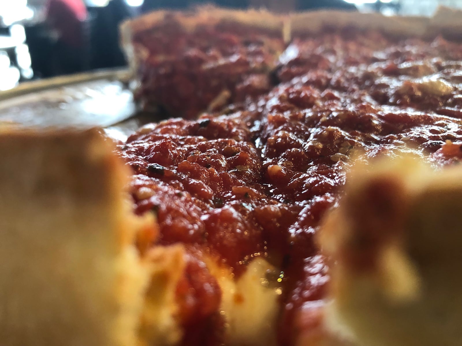 Giordano's deep-dish pizza