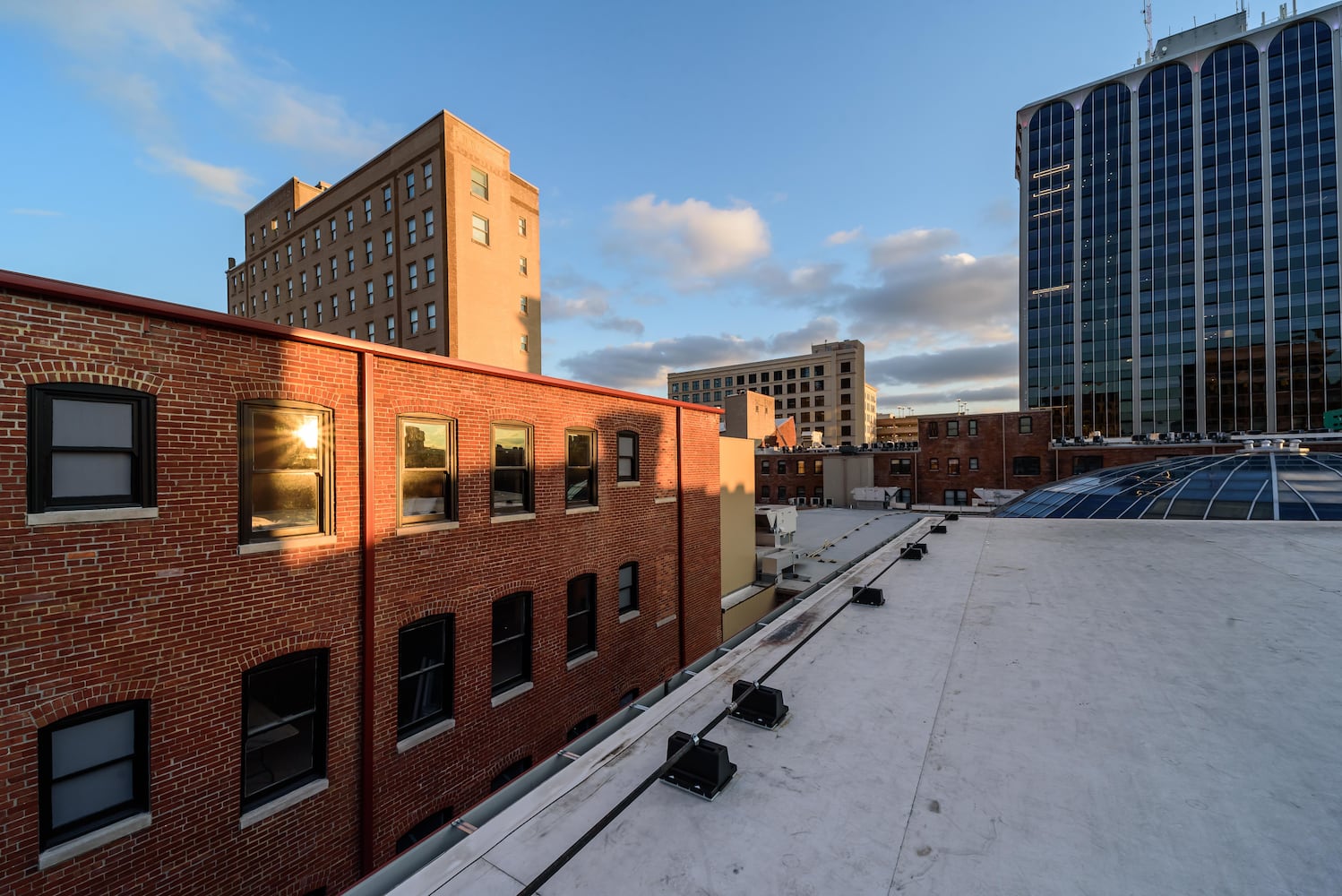 PHOTOS: Construction nearing completion on Phase 2 of the Dayton Arcade's North Arcade