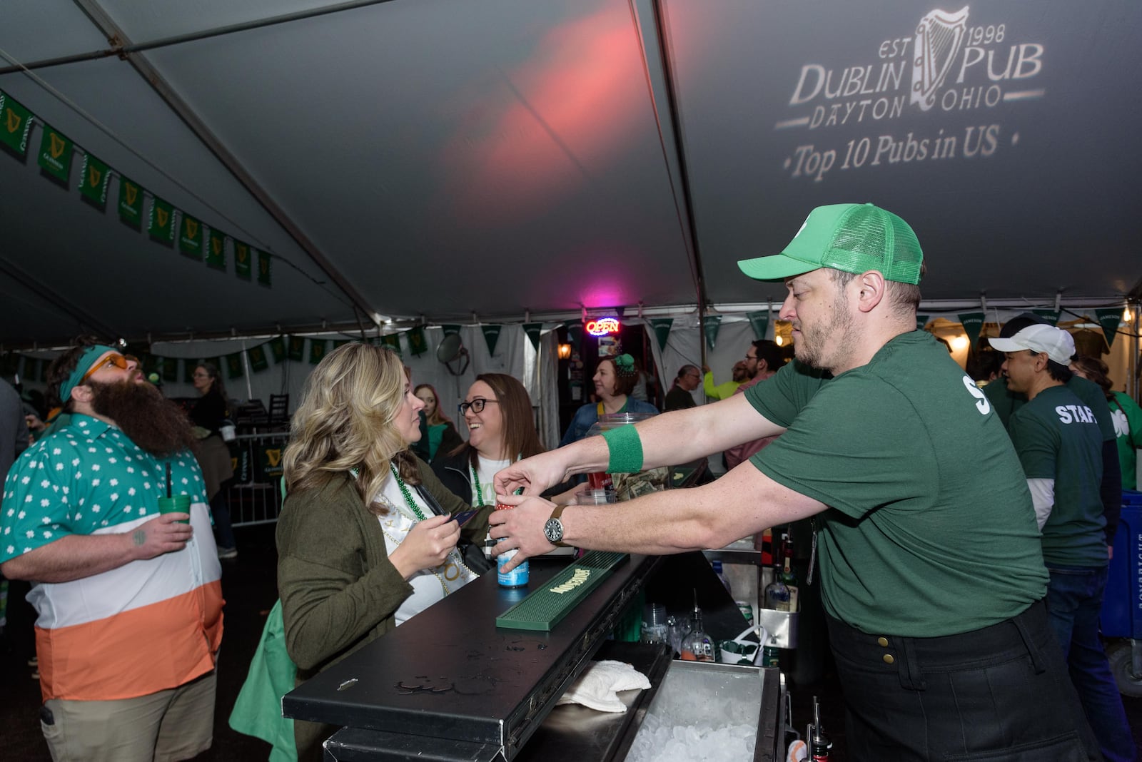 The Dublin Pub, located at 300 Wayne Ave. in Dayton’s Oregon District, celebrated its 25th anniversary on St. Patrick’s Day, Friday, Mar. 17, 2023. Did we spot you there? TOM GILLIAM / CONTRIBUTING PHOTOGRAPHER