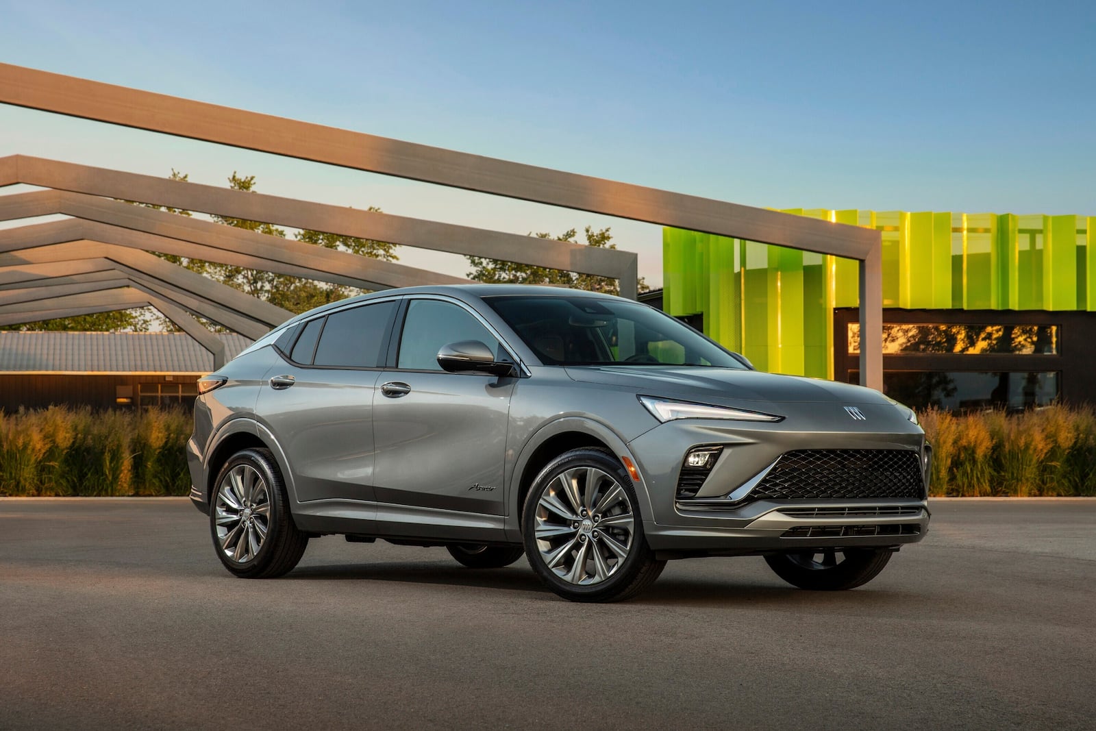 This photo provided by Buick shows the 2025 Envista. The Envista is Buick's least expensive SUV but it doesn't lack style or comfort. (Courtesy of General Motors via AP)