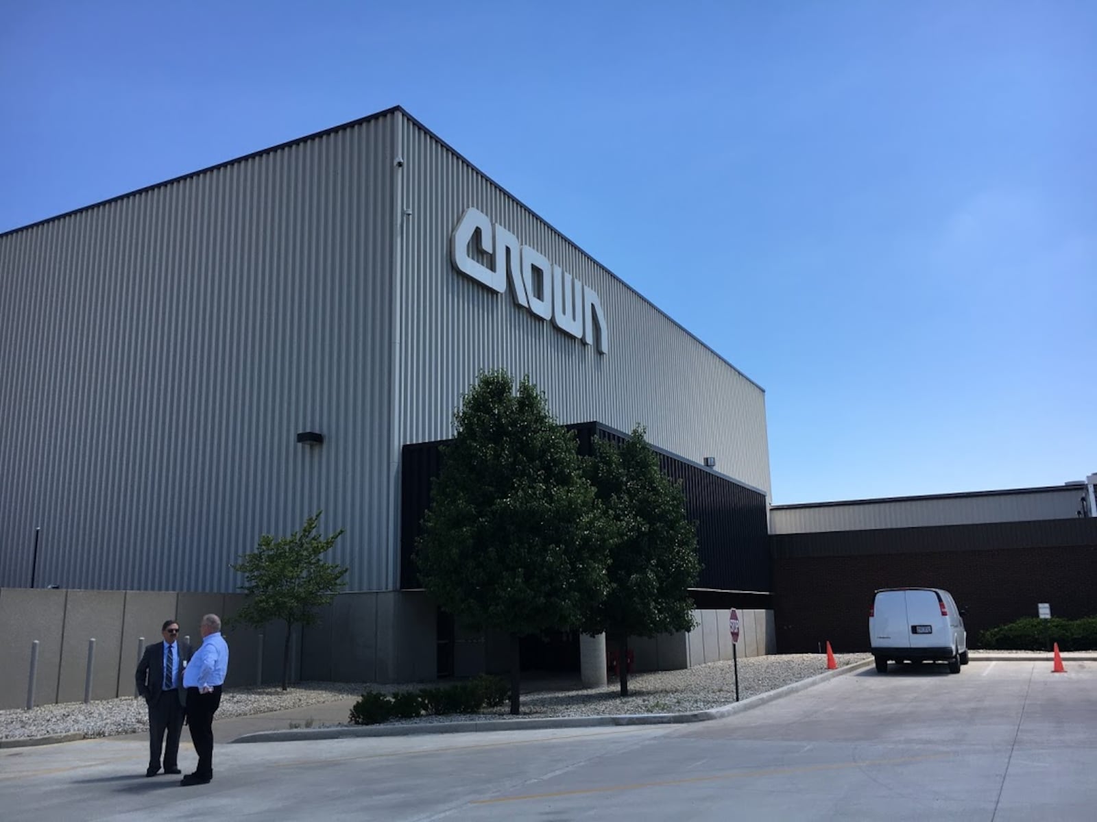 One of Crown Equipment's plant in New Bremen, in a photo taken in late June 2019. THOMAS GNAU/STAFF