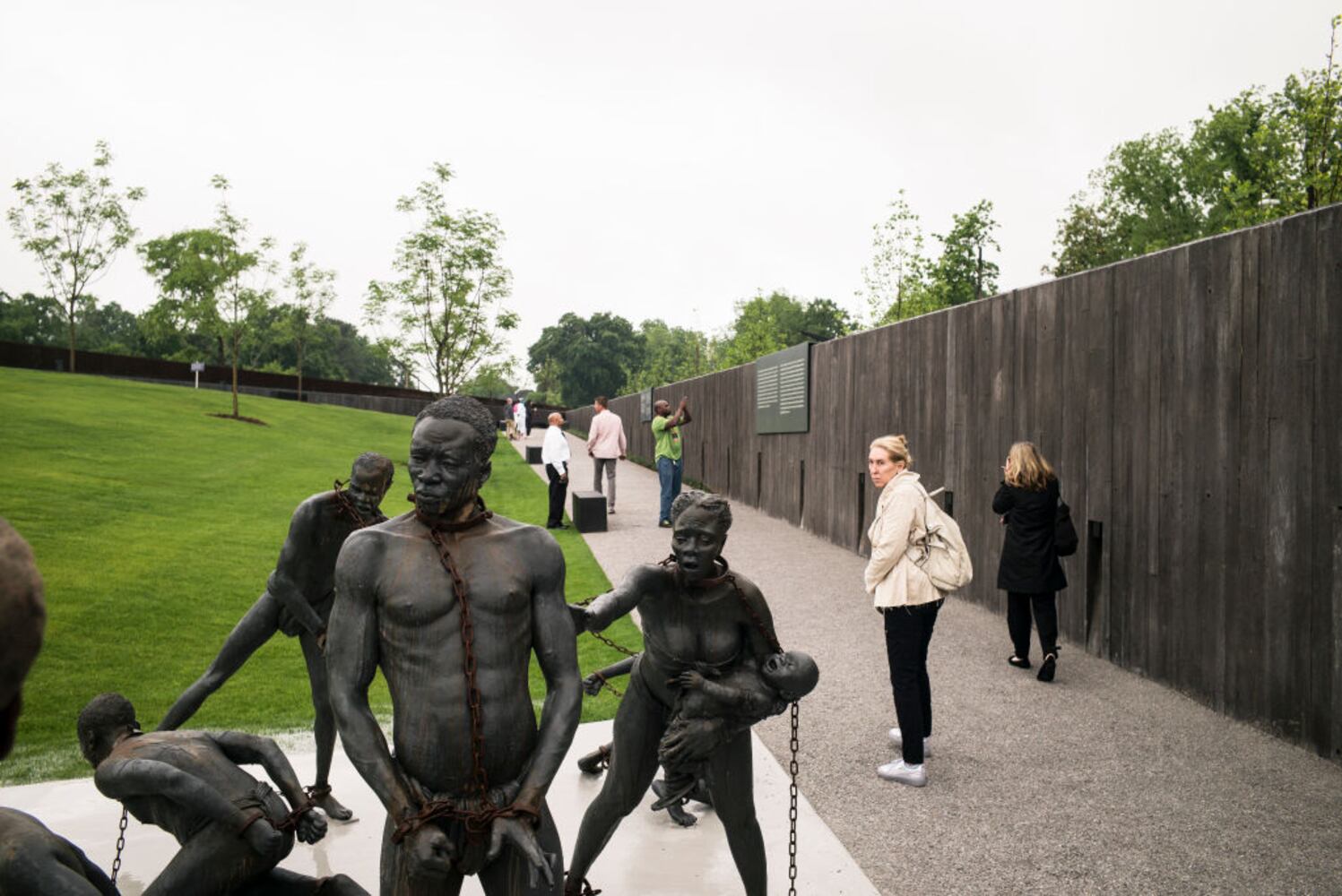 Photos: National Memorial for Peace and Justice for lynching victims opens in Alabama